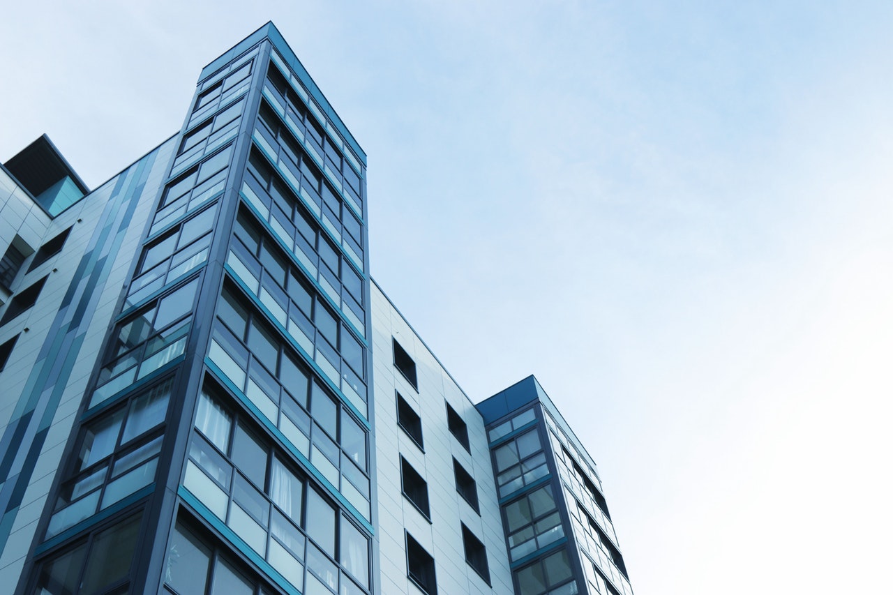 an apartment building